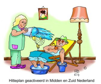 Hitteplan geactiveerd in Midden en Zuid Nederland